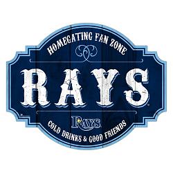 Tampa Bay Rays Sign Wood 12 Inch Homegating Tavern