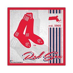 Boston Red Sox Sign Wood 10x10 Album Design
