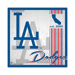 Los Angeles Dodgers Sign Wood 10x10 Album Design