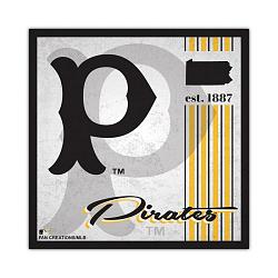 Pittsburgh Pirates Sign Wood 10x10 Album Design