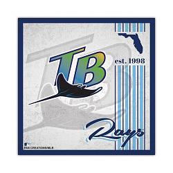 Tampa Bay Rays Sign Wood 10x10 Album Design