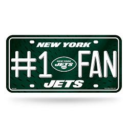 New York Jets License Plate #1 Fan