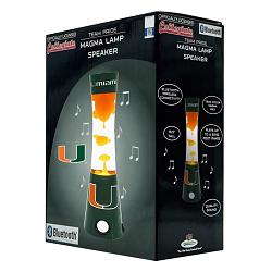 Miami Hurricanes Magma Lamp - Bluetooth Speaker