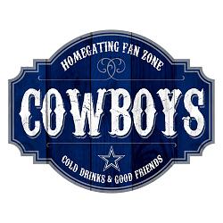 Dallas Cowboys Sign Wood 12 Inch Homegating Tavern