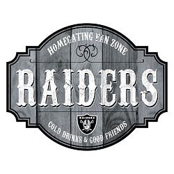 Las Vegas Raiders Sign Wood 12 Inch Homegating Tavern