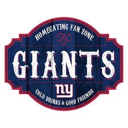 New York Giants Sign Wood 12 Inch Homegating Tavern