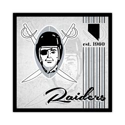 Las Vegas Raiders Sign Wood 10x10 Album Design