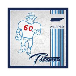 Tennessee Titans Sign Wood 10x10 Album Design