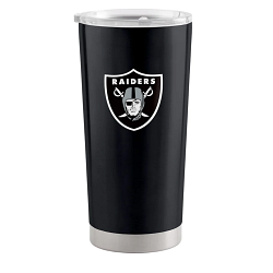 Las Vegas Raiders Travel Tumbler 20oz Stainless Steel