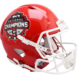 Georgia Bulldogs Helmet Riddell Replica Full Size Speed Style 2021 National Champion