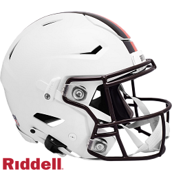 Cleveland Browns Helmet Riddell Authentic Full Size SpeedFlex Style On-Field Alternate 2023 White Out