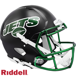 New York Jets Helmet Riddell Authentic Full Size Speed Style On-Field Alternate