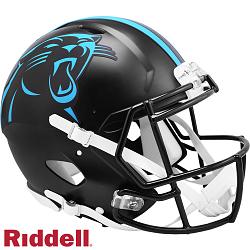 Carolina Panthers Helmet Riddell Authentic Full Size Speed Style On-Field Alternate