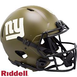New York Giants Helmet Riddell Authentic Full Size Speed Style Salute To Service