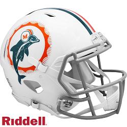 Miami Dolphins Helmet Riddell Authentic Full Size Speed Style 1972 T/B