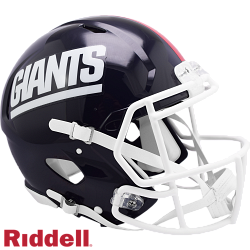 New York Giants Helmet Riddell Authentic Full Size Speed Style 1981-1999 T/B