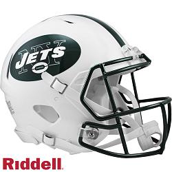 New York Jets Helmet Riddell Authentic Full Size Speed Style 1998-2018 T/B