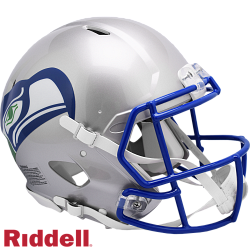 Seattle Seahawks Helmet Riddell Authentic Full Size Speed Style 1983-2001 T/B