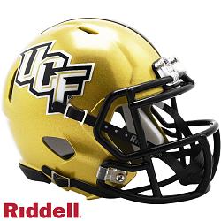 Central Florida Knights Helmet Riddell Authentic Full Size Speed Style Gold