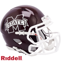 Mississippi State Bulldogs Helmet Riddell Replica Mini Speed Style