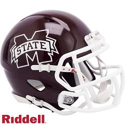 Mississippi State Bulldogs Helmet Riddell Replica Full Size Speed Style