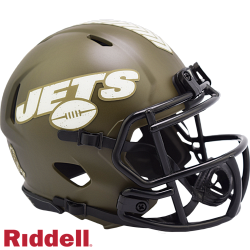 Riddell New York Jets Helmet Riddell Replica Mini Speed Style Salute To Service