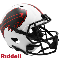 Buffalo Bills Helmet Riddell Replica Full Size Speed Style Lunar Eclipse Alternate