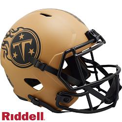Tennessee Titans Helmet Riddell Replica Full Size Speed Style Salute To Service 2023