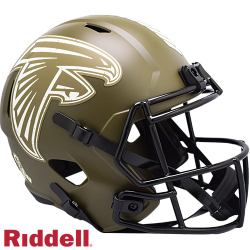 Riddell Atlanta Falcons Helmet Riddell Replica Full Size Speed Style Salute To Service