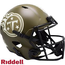 Tennessee Titans Helmet Riddell Replica Full Size Speed Style Salute To Service