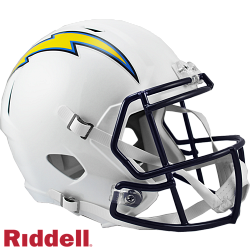 Los Angeles Chargers Helmet Riddell Replica Full Size Speed Style 2007-2018 T/B