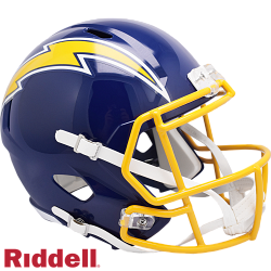 Los Angeles Chargers Helmet Riddell Replica Full Size Speed Style 1974-1987 T/B