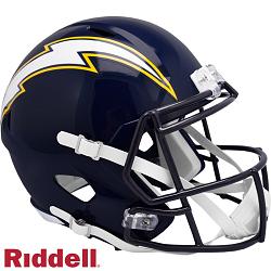 Los Angeles Chargers Helmet Riddell Replica Full Size Speed Style 1988-2006 T/B
