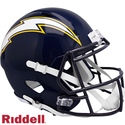 Los Angeles Chargers Helmet Riddell Replica Full Size Speed Style 1988-2006 T/B
