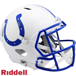 Indianapolis Colts Helmet Riddell Replica Full Size Speed Style 1995-2003 T/B
