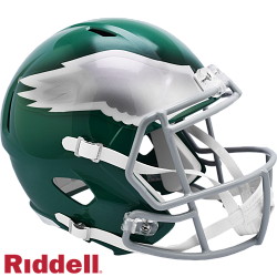 Philadelphia Eagles Helmet Riddell Replica Full Size Speed Style 1974-1995 T/B