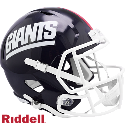New York Giants Helmet Riddell Replica Full Size Speed Style 1981-1999 T/B