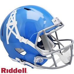 Houston Oilers Helmet Riddell Replica Full Size Speed Style 1960-1962 T/B