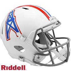 Houston Oilers Helmet Riddell Replica Full Size Speed Style 1975-1980 T/B