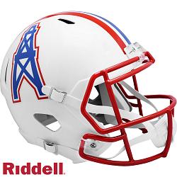 Houston Oilers Helmet Riddell Replica Full Size Speed Style 1981-1998 T/B