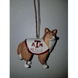 Texas A&M Aggies Mascot Ornament CO