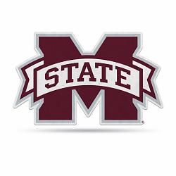 Mississippi State Bulldogs Pennant Shape Cut Logo Design