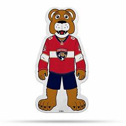 Florida Panthers Pennant Shape Cut Mascot Design