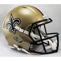 New Orleans Saints Deluxe Replica Speed Helmet