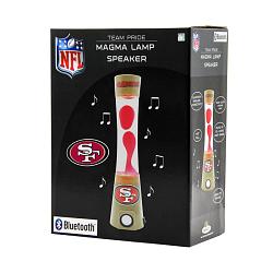 San Francisco 49ers Magma Lamp - Bluetooth Speaker