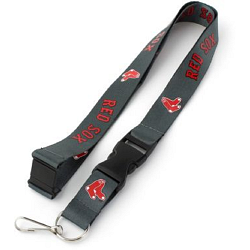 Boston Red Sox Lanyard Charcoal