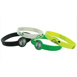 Boston Celtics Bracelets 4 Pack Silicone