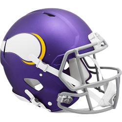 Minnesota Vikings Helmet Riddell Authentic Full Size Speed Style On-Field Alternate 2023 Tribute Classic