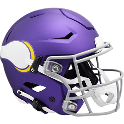 Minnesota Vikings Helmet Riddell Authentic Full Size SpeedFlex Style On-Field Alternate 2023 Tribute Classic