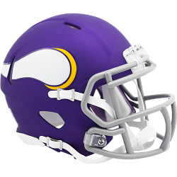 Minnesota Vikings Helmet Riddell Replica Mini Speed Style On-Field Alternate 2023 Tribute Classic